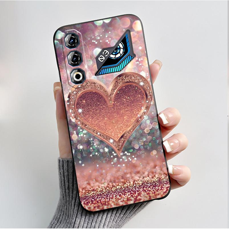 For ZTE Nubia Neo 3 Neo3 GT 5G Case Z2465N Shockproof Silicone TPU Butterfly Flower Back Cover For Nubia Neo 3GT Soft Phone Case