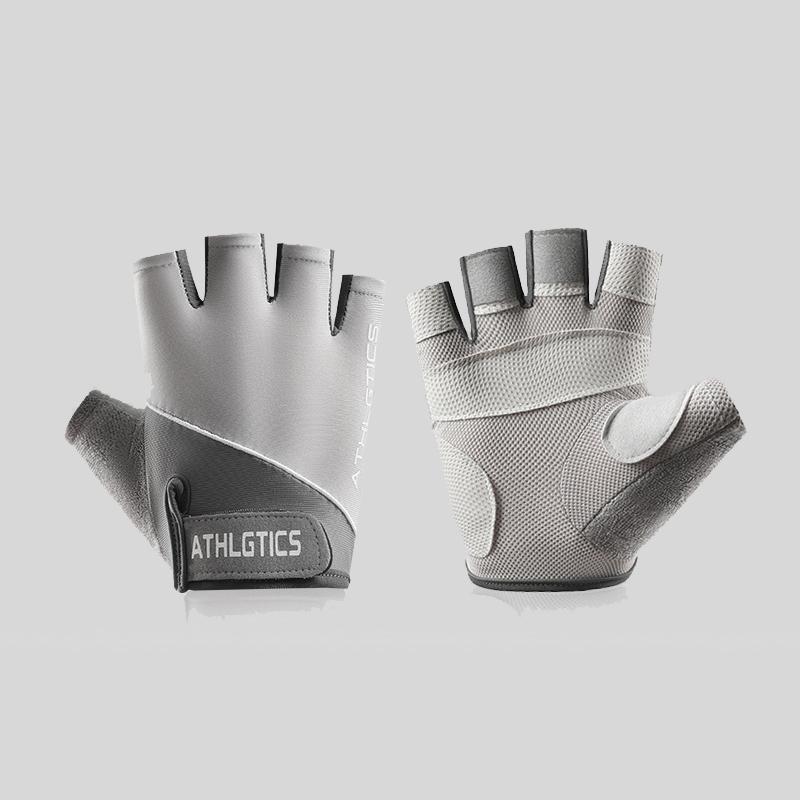Wear Resistant Fitness Gloves Breathable Fingerless Gloves Cycling Half Finger Gloves Yoga Sports Mittens