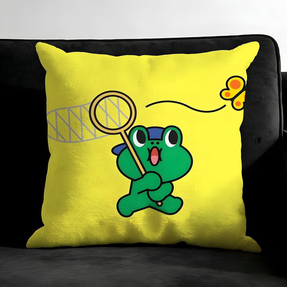 LLEONARD Cartoon Cushion Cover Pillowcase Ultra Soft Skin Friendly Fabric Cloud Like Comfort Concealed Zipper