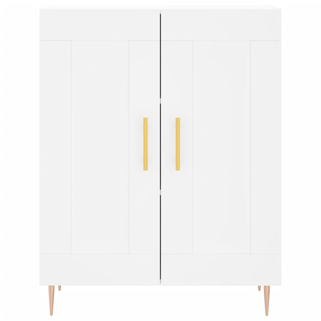 Sideboard White 69.5 x 34 x 90 cm Particleboard