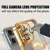 Full Protection Magnetic Wireless Charge Case For  For For Iphone 17 16 15 14 13 12 Pro Max Case With Camera Lens Protector