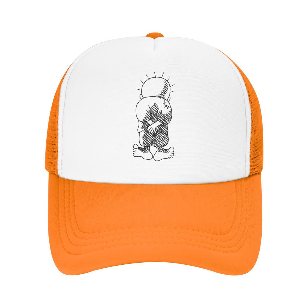 Hanthala From Palestine Palestinian People Mesh Baseball Cap Sport Trucker Worker Cap Dad Hat Breathable Summer Trucker Cap