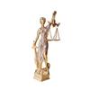 Blind Law Goddess Statue Resins Lady Justice Sculpture with Scale Greek Roman Fairness Figurine Ornament Gift for Lawyer