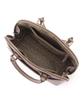 Toff and Loadstone Majesty Handbag, Embossed Cowhide Leather, One Size, Maroon and Dusty Pink