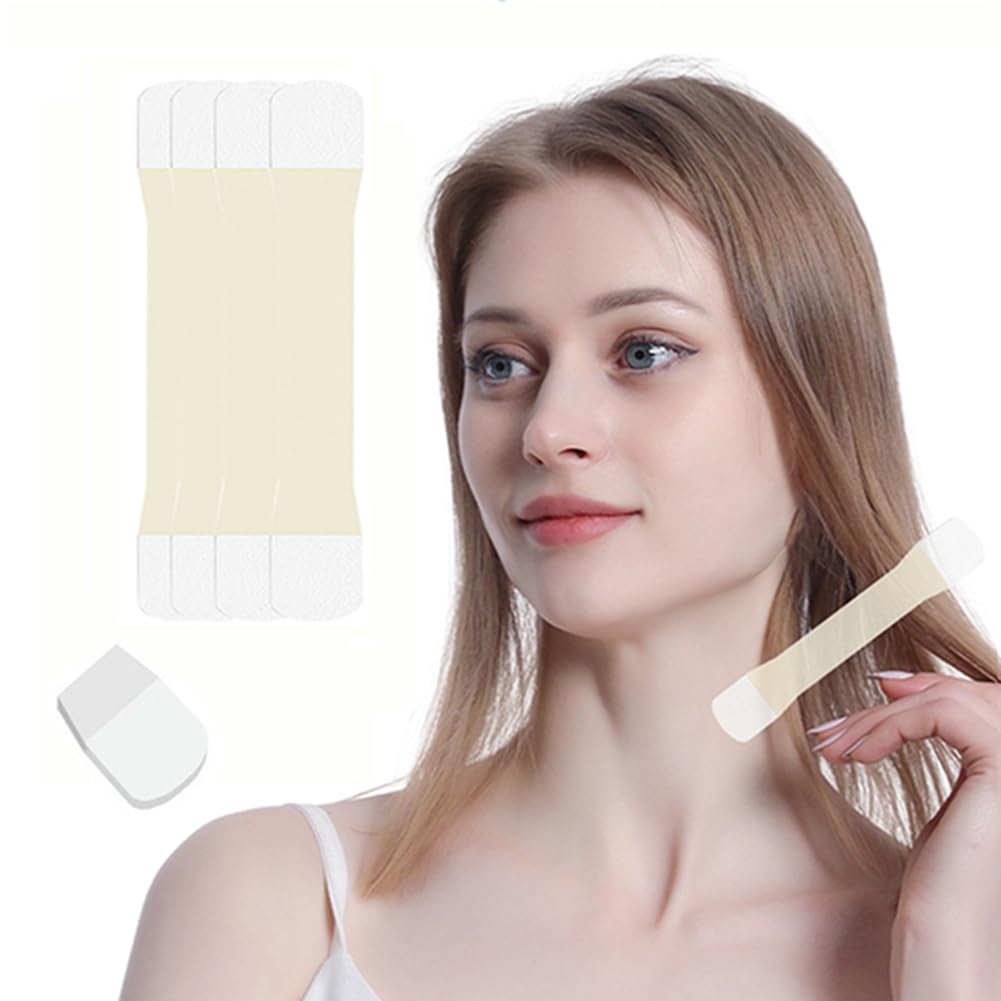 1PACK/4PCS Bandage + 20PCS Patch Neck Bandage, Neck Tape, Invisible Firming Lifting Tape and Strap, Wrinkle Neck Concealer, Firming Skinny Skin