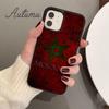 Flag of Morocco Phone Case for iPhone 11 12 13 14 Pro Max mini X XR XS SE 2020 5 6S 7 8 Plus Samsung Galaxy S21 S22 Cover shell