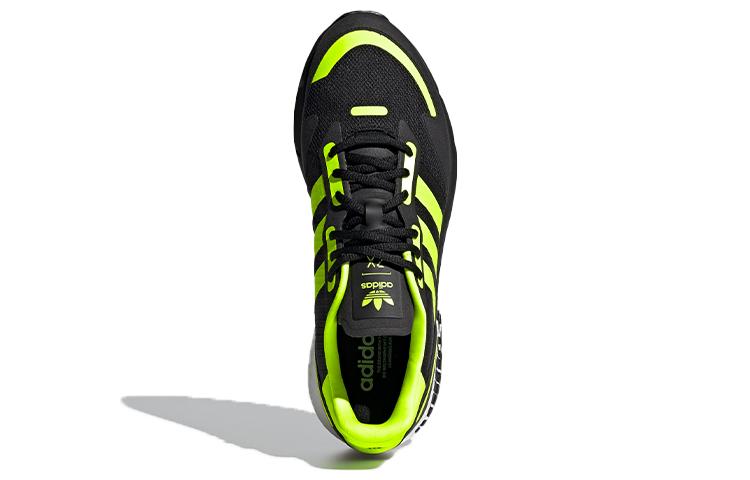Adidas Zx 1K Boost 'Bold Logo Graphic - Black Solar Yellow' FY3632
