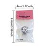 1 Jar Shiny Silver Sequins Mix Shapes Starlight Love Star Slice Decals Manicure Paillette Charms Nail Art Stickers