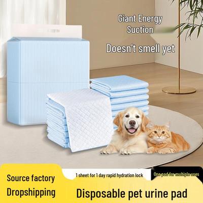 Large Deodorant Pet Urine Pads - Seven-Layer, Thick, Absorbent, Disposable