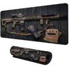 Firearms Mouse Pad Large Computer Office Game Table Mats XXL Rubber Antislip Gaming Keyboard Mousepads Long Desk Pads