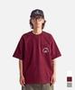 Mideueobdeiteu Pocket Embroidery Archive Ss Tee Wine