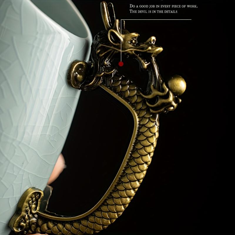 Set mit chinesischem Sternzeichen, Getränkeset, Schnapsgläser aus Keramik und Weintopf, chinesisches Baijiu-Set, Trinkgeschirr, Geschenke