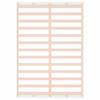Solid Wood Bed White 150 x 200 cm
