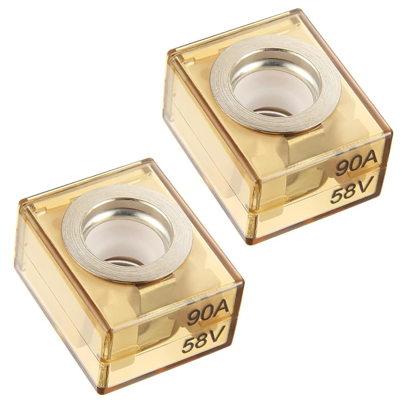 BOJACK Terminal Fuse 300A Marine Rated Battery Fuse (MRBF) 58V DC Max IP66 Waterproof for The Circuit Protection of Automobiles RVs Cranes Ships