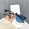 Ladies Fashion Photochromic Myopia Glasses Men Women Outdoor Color Changing Nearsighted Eyewear Vintage Minus Diopter Eyeglasses