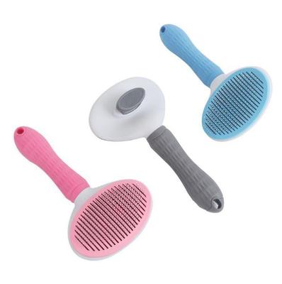 Pet Supplies Self-Cleaning Hair Removal Brush for Cats & Dogs Comb