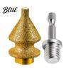 Hole Opener Drill Bit Diamond Chamfering for Grinder 4-in-1 Saw Beveling Grinding Head Ceramic Tile Chamfering/Hole Enlarging/Polishing/Arc
