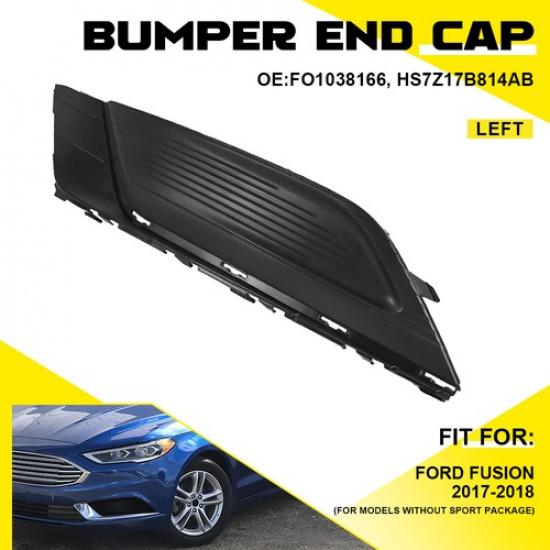 

Front Driver Left Side Fog Light Bezel Cover Fits Fit Fusion Ford 2017-2018