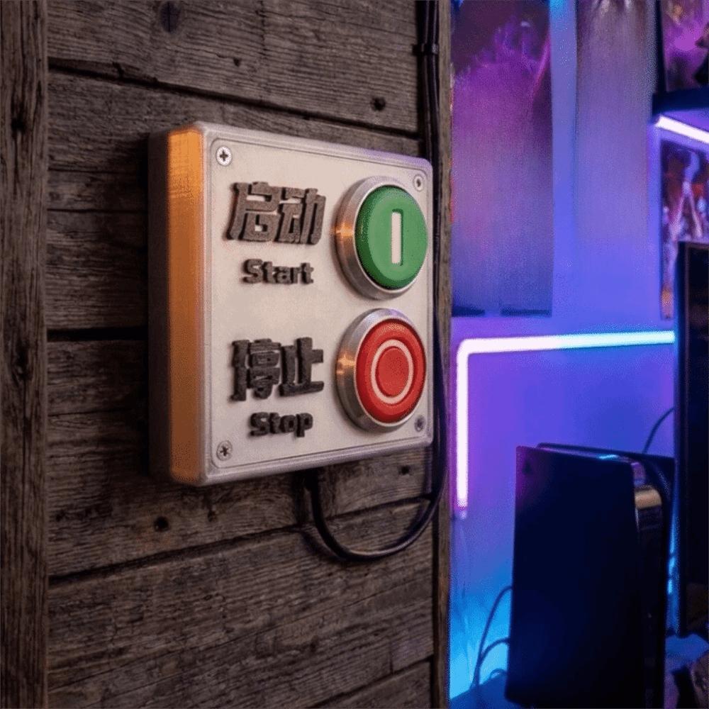 Waterproof Light Switch Guard Covers Funny Console-shaped Switch Cover Game Room