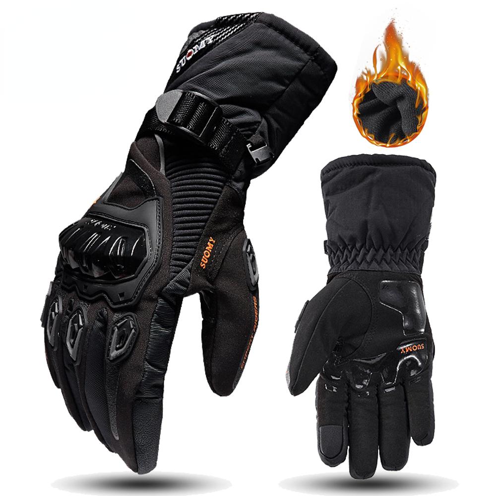 MYDAYS ATV Gloves, Motorcycle Mittens With Touch-Friendly Bag