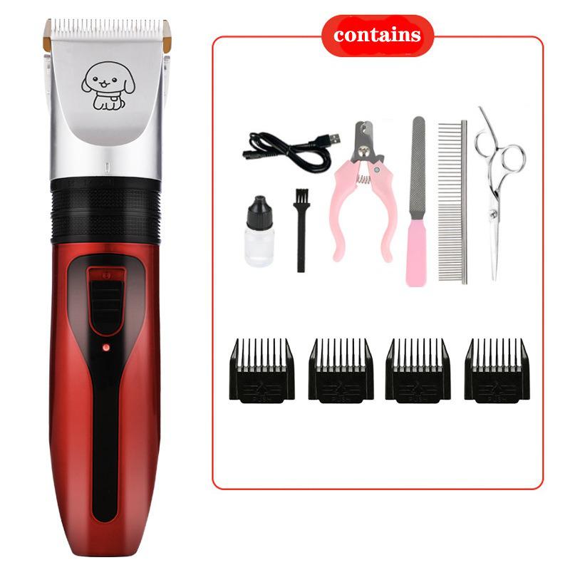 Pet Grooming Electric Clipper Set for Dogs and Cats