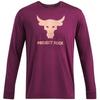 Under Armour Mens Project Rock Brahma Bull Long-Sleeved T-Shirt
