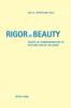 The Rigor of Beauty : Essays In Commemoration of William Carlos Williams Book