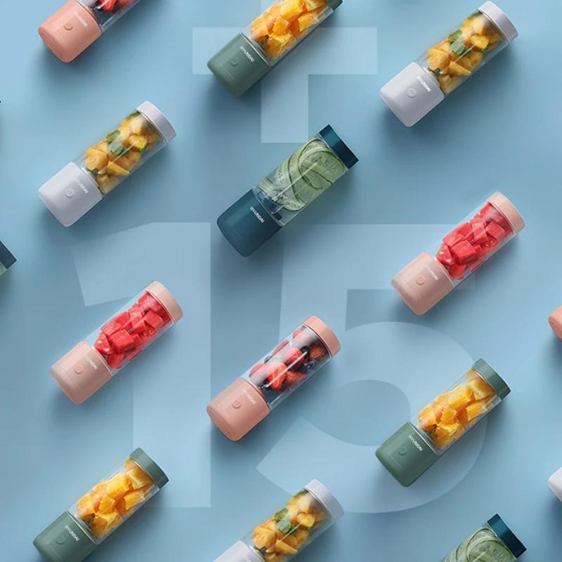 Korean Modern Portable Juicer Small Fruit Juicer Household Juicer Chargeable Mini Gift