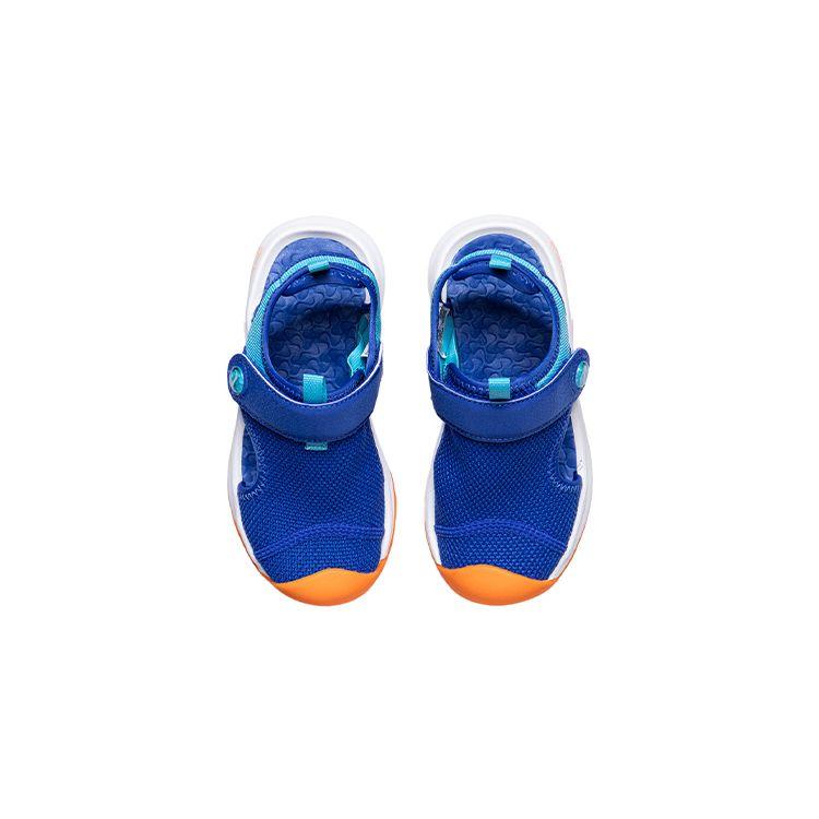 Li Ning Lightweight Breathable Non-Slip Durable Childrens Sandals Kids Sandals Blue YKKR006-3