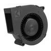 Cooling Blower Fan, DC12V 2.7A Blower Fan 4500RPM 37.39CFM Brushless Cooling Fan with 2 Ball Bearings DC Centrifugal Fan for Mini Radiator, for