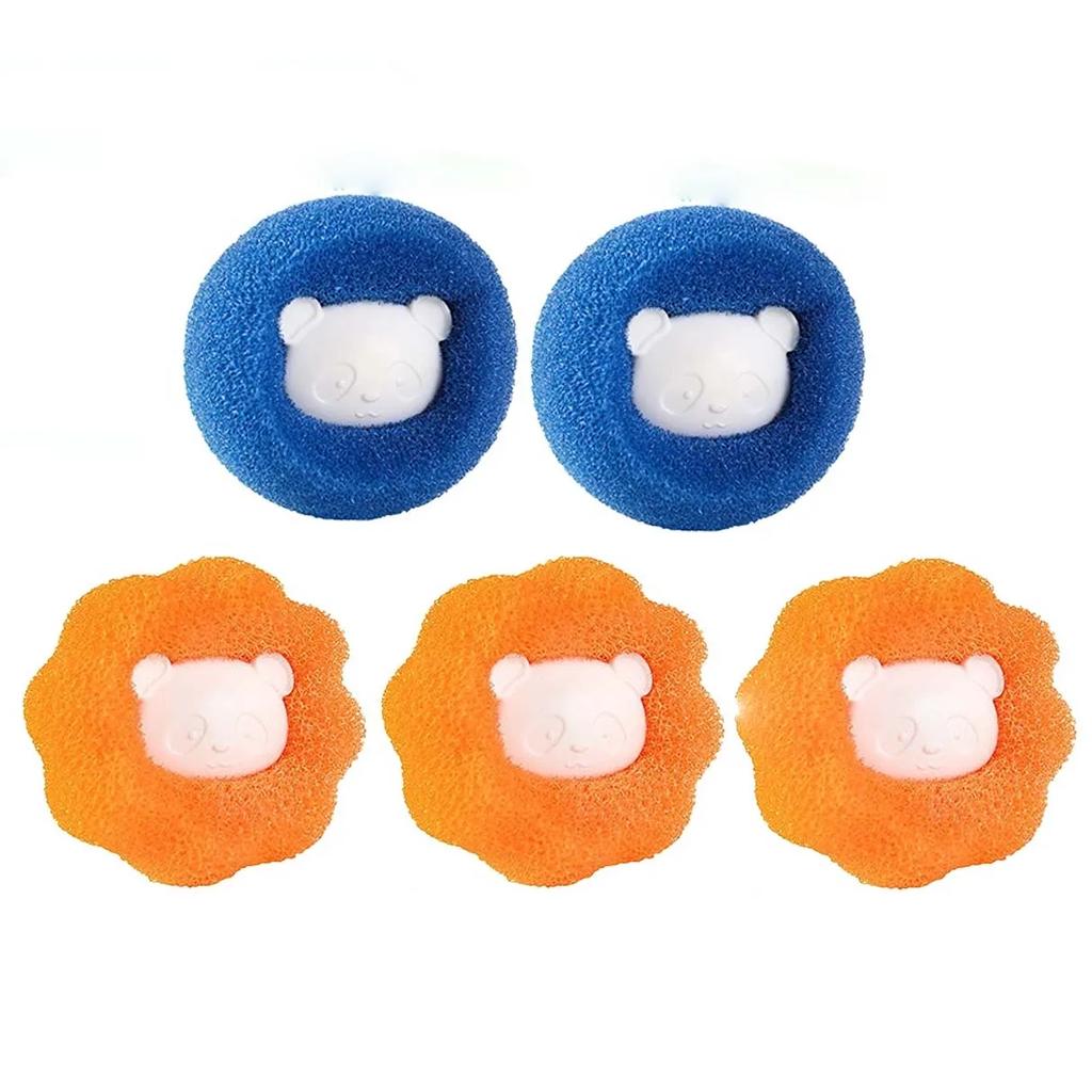 1/5 Pcs Downy Laundry Accessories Fabric Softener Magics Clothes Washing Capsules Sponge Cleaning Balls Detergent Limpieza