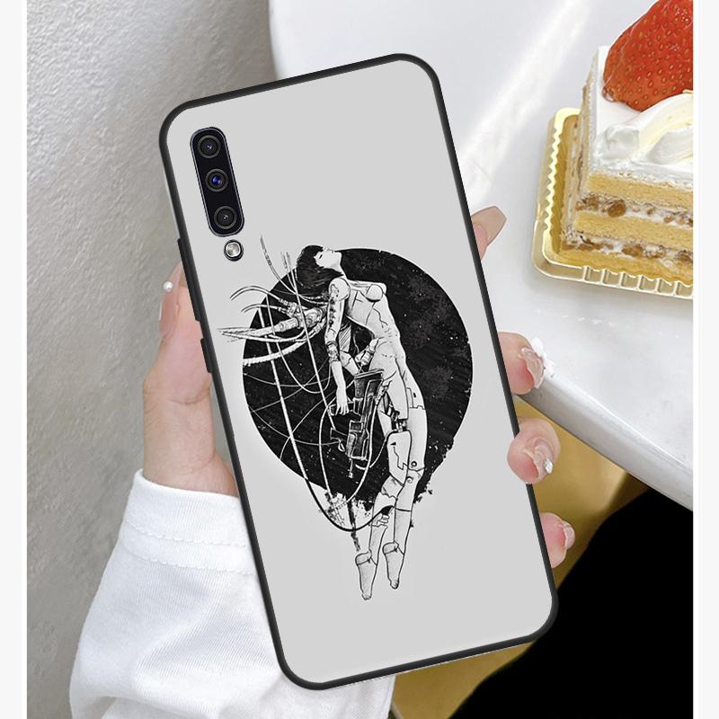

Мягкий силиконовый чехол с изображением призрака в доспехах аниме для Samsung A52S A12 A22 A32 A42 A52 A72 A31 A51 A71 A50 A70 A20e A21S Samsung A72