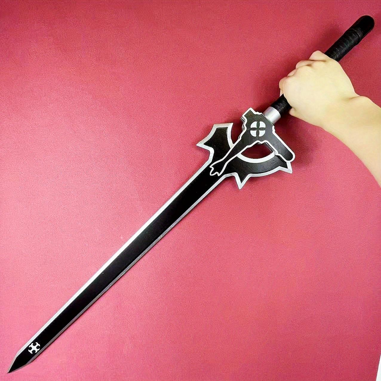 

108cm Kirigaya Kazuto Katana Sword Art Online Anime Kirito Cosplay Prop Ninja Knife Samurai Sabre Real Size Japanese Katana Toy 108cm