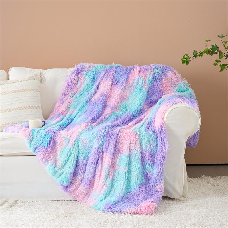 

Одеяло, Плюшевое одеяло тай-дай, Теплое одеяло 80x120cm