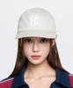 Emelbi Joy Unstructured Ball Cap Ny (Beige)