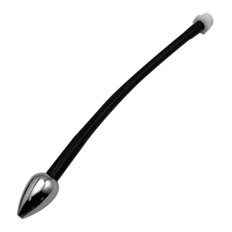 Men's and Women's Silicone Metal Anal Yin Rinse Head Back Court Anal Rinse Sausage Filler Women's Washing Device Adult Sex Product