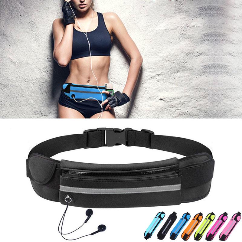 Наружная поясная сумка для бега, водонепроницаемый держатель для ...