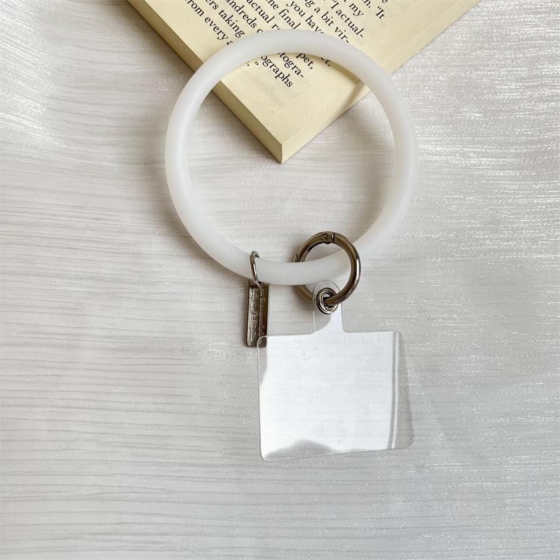 Universelles Silikon-Armband mit Schnalle für Handyhüllen, Anti-Sturz-Riemen, Schlüsselanhänger, Anhänger und Anti-Verlust-Seil
