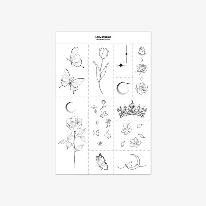 

Тату-мастер Один 01 Временная тату-наклейка