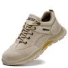 Men's Breathable Steel Toe Safety Work Shoes