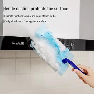 Electrostatic Feather Duster: Shed-Free Disposable Dust Remover for Household and Desktop Cleaning