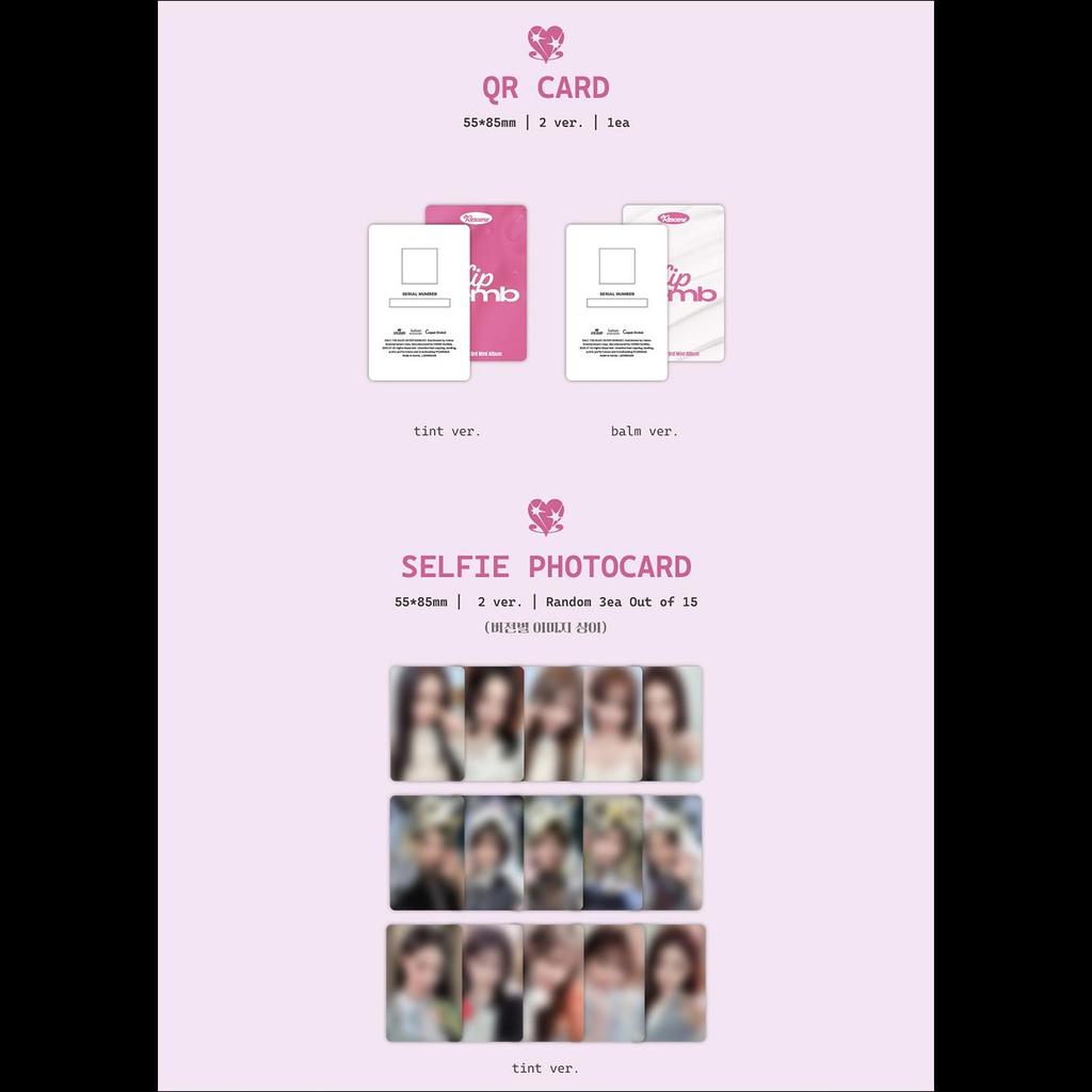 RESCENE [lip Bomb] QR Album (photocard Ver.) + Free Gift