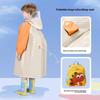 Children's Raincoat for Boys and Girls 2024 New Children's Full-Body Waterproof Boys and Girls School Bag Student School