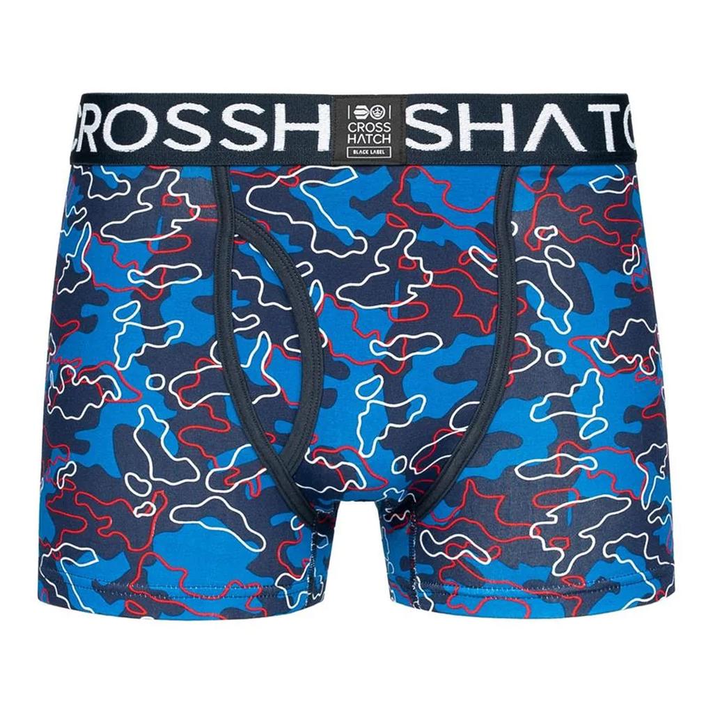 Crosshatch Mens Linamo Open Fly Boxer Shorts