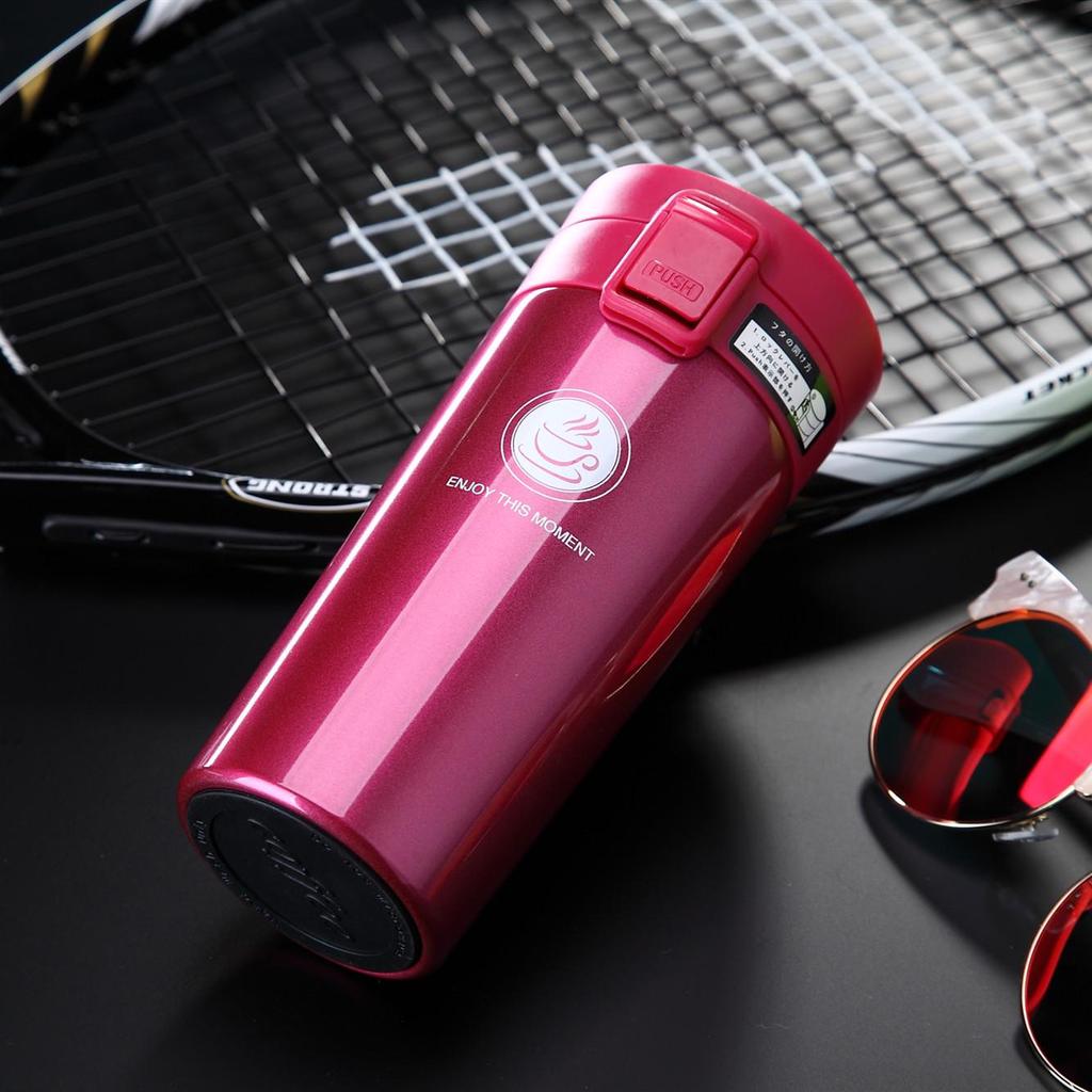 1PC Premium Travel Coffee Mug Stainless Steel Thermos Tumbler Cups Vacuum Flask Thermo Cup Water Bottle