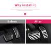 Car Foot Pedal Accelerator Fuel Brake Pedals Cover Pad For Nissan Kicks P15 2016 2017 2018    2022 Accessories
