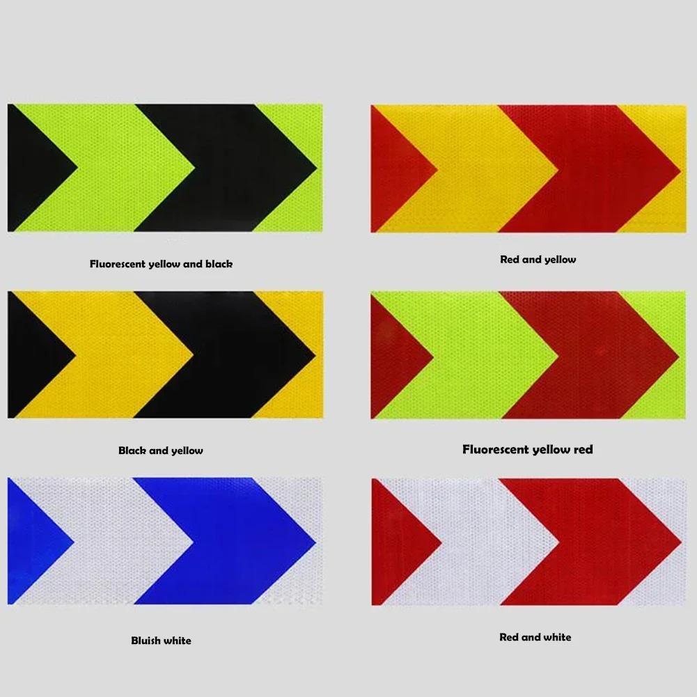 5x300cm Arrow Reflective Tape Car Sticker Safety Warning Mark Self Adhesive Tape