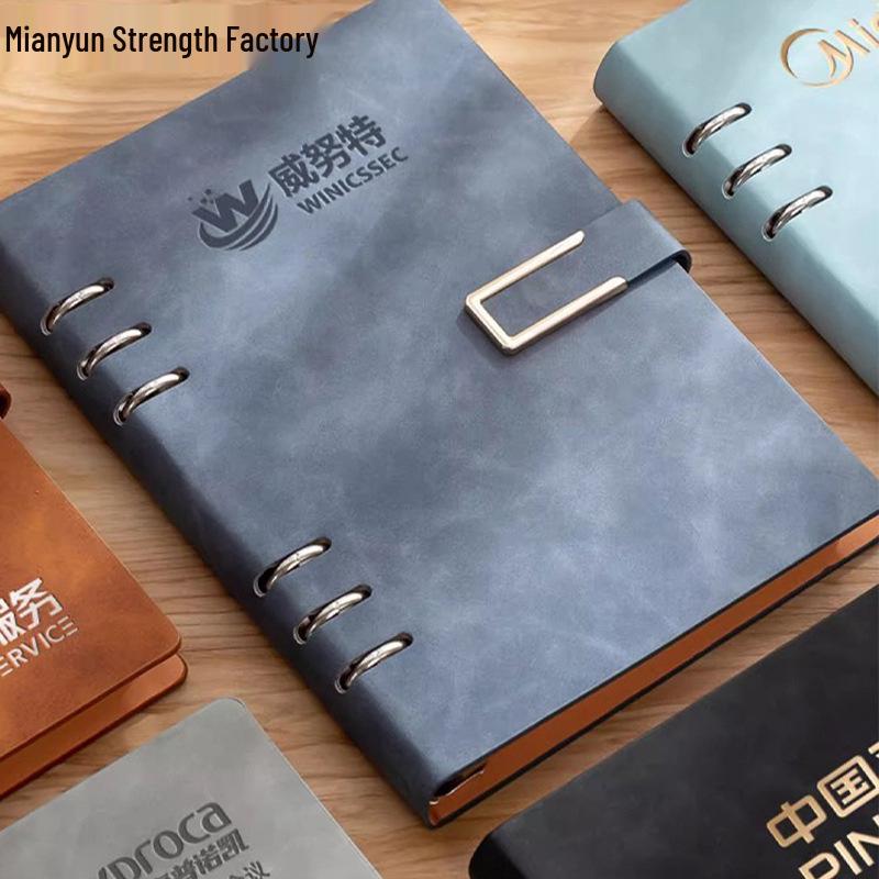 İş ve Öğrenciler İçin Çıkarılabilir Sert Kapaklı Gevşek Yapraklı Defter