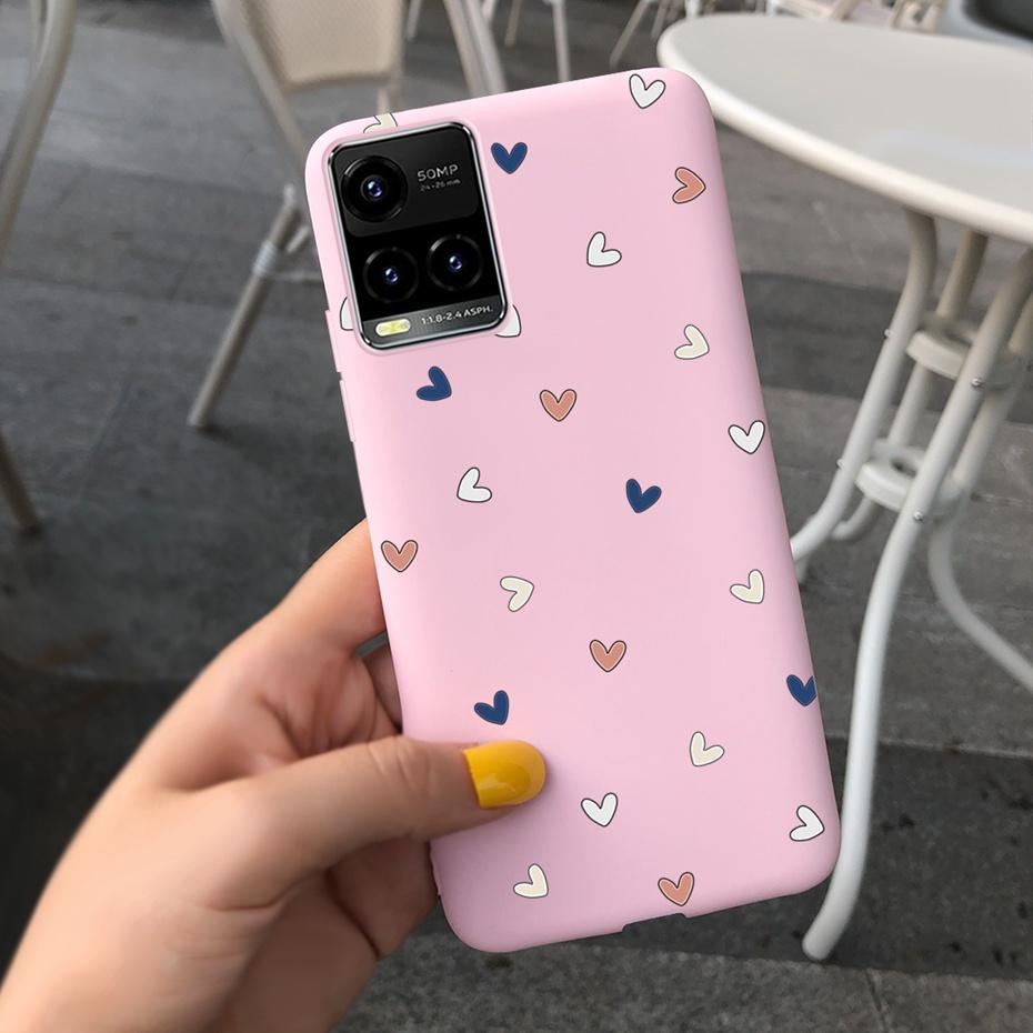 Schöne Silikonhülle Für Vivo Y33s Hülle Handyhülle Vivo Y21 2021 Y21s TPU Stoßfänger Auf Vivo Y33S 4G Y33 S Y21 Y 21S Hülle Fundas