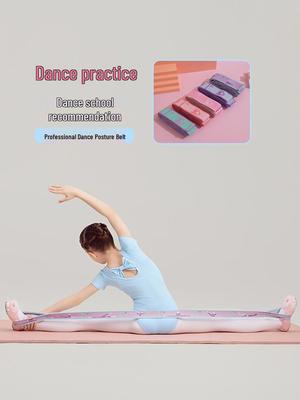 Dans Trainings Elastische Weerstandsband voor Kinderen – Verkrijgbaar in 10 of 12 Ruitjes voor Yoga, Latijnse en Chinese Dansoefening